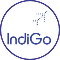 indigo airlines logo transparent